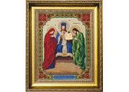 Набор для вышивания Чарiвна Мить Б-1115 "Икона Иисус Христос, Царь славы"