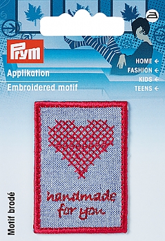 Аппликация  Prym 926046 Handmade с сердцем