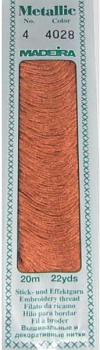 Мулине Madeira Metallic №4028