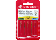 Иглы для швейных машин Singer 2045 846R №70-90 для эластичных тканей