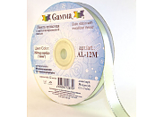 Атласная лента Gamma AL-12M №050 серебро