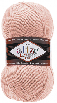Пряжа Alize LanaGold Fine №161