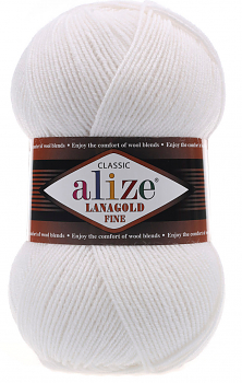 Пряжа Alize Lanagold Fine №55