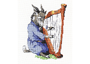 Набор для вышивания Klart 4-049 "Козлик музыкант"