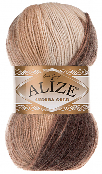 Пряжа Alize Angora Gold Batik №6779