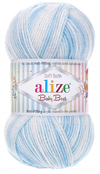 Пряжа Alize Baby Best Batik №6669