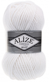 Пряжа Alize Superlana Maxi №55