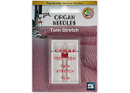 Иглы для швейных машин Organ №75/4 двойные для эластичных тканей