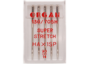 Иглы для швейных машин Organ №90 для эластичных тканей