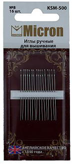 Иглы для ручного шитья Micron KSM-500
