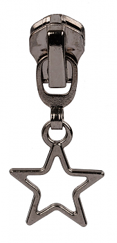 Замок для молнии Gamma ZAM 5M04 черный никель