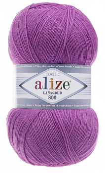 Пряжа Alize Lanagold 800 №260
