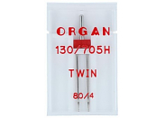 Иглы для швейных машин Organ №80/4 двойные