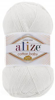 Пряжа Alize Cotton Baby Soft №55