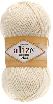 Пряжа Alize Cotton Gold Plus №01