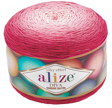 Пряжа Alize Diva Ombre Batik №7367
