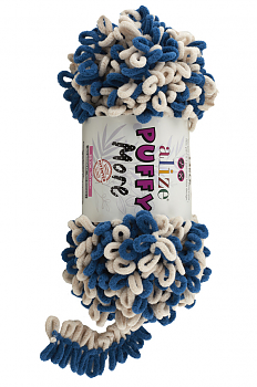 Пряжа Alize Puffy More №6263