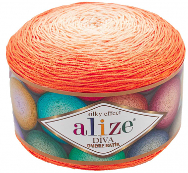 Пряжа Alize Diva Ombre Batik №7413