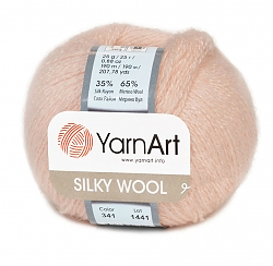 Пряжа YarnArt Silky Wool №341
