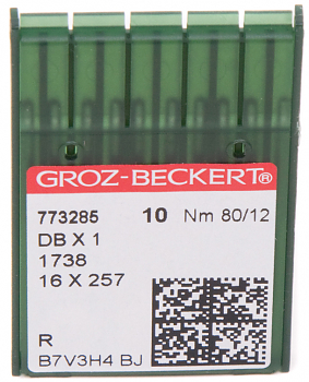 Иглы для промышленных машин Groz-Beckert DBх1 №80