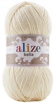 Пряжа Alize Bella 100 №01