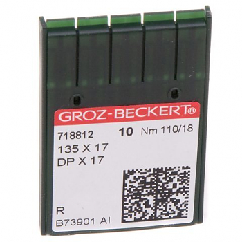 Иглы для промышленных машин Groz-Beckert DPx17 №110