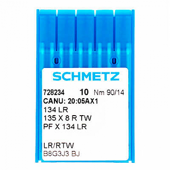 Иглы для промышленных машин Schmetz PFx134 LR №90