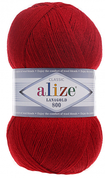 Пряжа Alize Lanagold 800 №56