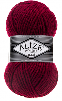 Пряжа Alize Superlana Maxi №390
