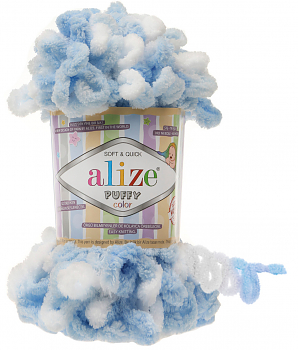Пряжа Alize Puffy Color №5865