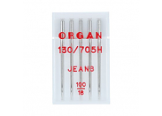 Иглы для ручного шитья Organ №100 для джинсы 5524100