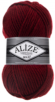 Пряжа Alize Superlana Maxi №57