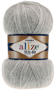 Пряжа Alize Angora Real 40 №614