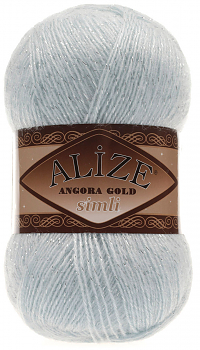 Пряжа Alize Angora Gold Simli №514