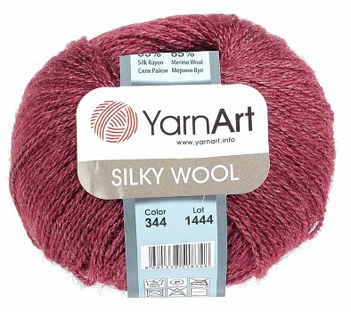 Пряжа YarnArt Silky Wool №344