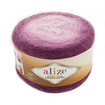 Пряжа Alize Angora Gold Ombre Batik №7244