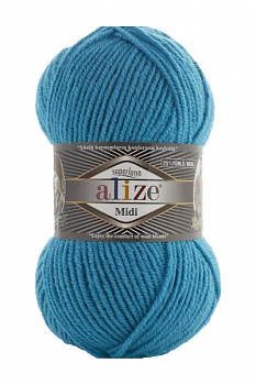 Пряжа Alize Superlana Midi №484