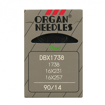 Иглы для промышленных машин Organ DB*1738/DB*1 №90
