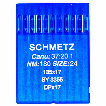 Иглы для промышленных машин Schmetz DPx17 №180