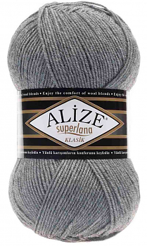 Пряжа Alize Superlana Klasik №021