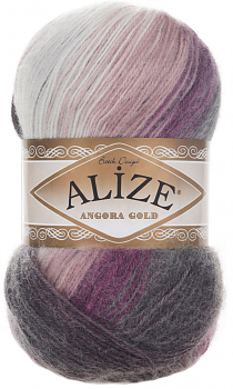 Пряжа Alize Angora Gold Batik №1986