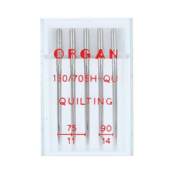 Иглы для швейных машин Organ №75-90 для квилтинга 5430000