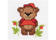 Набор для вышивания Klart 8-342 "Малыш медвежонок"