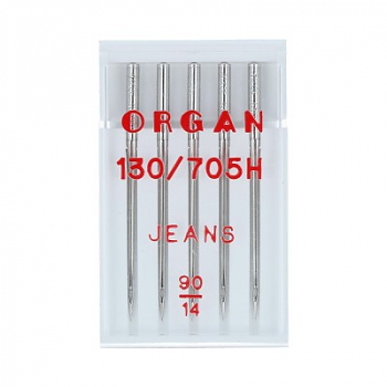 Иглы для швейных машин Organ №90 для джинсы 5524090